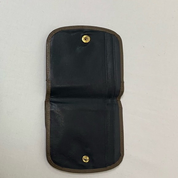Vintage BUXTON Brown Leather Bi Fold Wallet Coin Purse Billfold Snap Closure - Picture 10 of 12